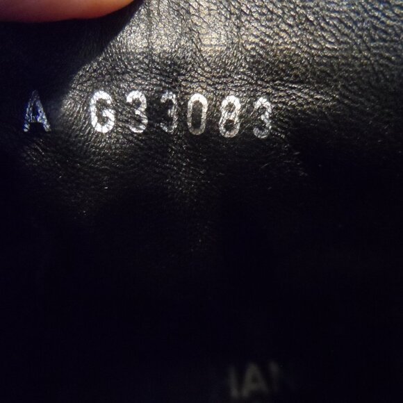 Chanel Black Tweed/Leather Moto Ankle Boots w/Buckles-LOGO Detail Size 38.5M - Picture 12 of 16